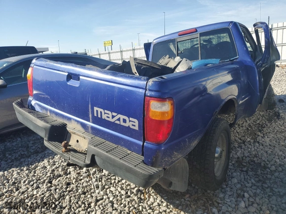 2003 Mazda B-Series 2WD Truck SX with VIN 4F4YR12D53TM00287, listed as a Copart auction lot 84073924 with 76,195 mi miles and Salvage Title. Bid and sale history available at carsss.com. Image 3.