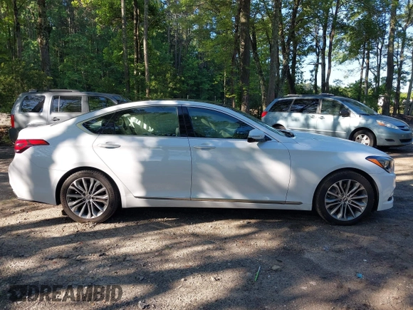 2017 Genesis G80 3.8L z VIN KMHGN4JE6HU168680, wystawiony jako IAAI lot #42524348 z przebiegiem 65 864 mil mil oraz . Historia ofert i sprzedaży dostępna na DreamBid. Obrazek 13.