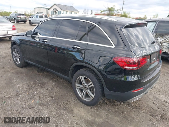 2022 Mercedes-Benz GLC 300 z VIN W1N0G8EB7NV337921, wystawiony jako IAAI lot #42037420 z przebiegiem 56 315 mil mil oraz . Historia ofert i sprzedaży dostępna na DreamBid. Obrazek 3.
