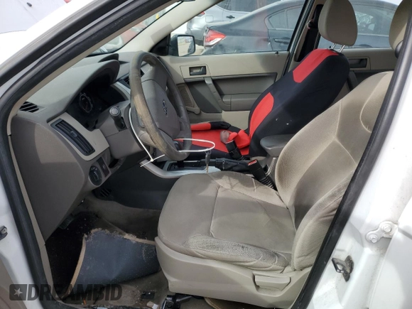 2008 Ford Focus S with VIN 1FAHP34N98W260014, listed as a Copart auction lot 45884875 with 207,431 mi miles and Salvage Title. Bid and sale history available at carsss.com. Image 7.