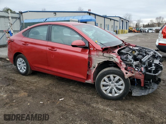 2022 Hyundai Accent SEL with VIN 3KPC24A66NE170797, listed as a Copart auction lot 79769003 with 10,036 mi miles. Bid and sale history available at carsss.com. Image 4.