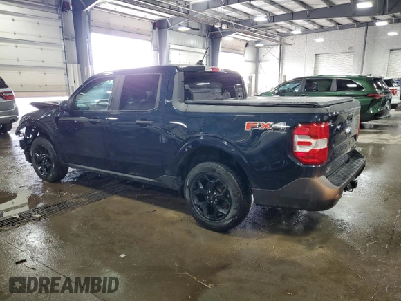 2023 Ford Maverick XL with VIN 3FTTW8F90PRA02339, listed as a Copart auction lot 50934425 with 34,386 mi miles and Salvage Title. Bid and sale history available at DreamBid. Image 2.