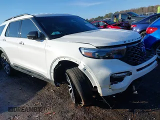2022 Ford Explorer ST-Line with VIN 1FMSK7KH7NGB34741, listed as a IAAI auction lot 40963030 with 20,504 mi miles. Bid and sale history available at carsss.com. Image 1.