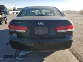 2007 Hyundai Sonata GLS with VIN 5NPET46C67H233965, listed as a Copart auction lot 53695385 with 144,030 mi miles and Salvage Title. Bid and sale history available at DreamBid. Image 6.
