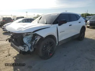 2023 Chevrolet Blazer LT с VIN 3GNKBHR43PS172007, выставлен на аукционе Copart как лот 53858655 с пробегом 18 666 миль миль и Списание • Salvage title. История ставок и продаж доступна на DreamBid. Изображение 1.