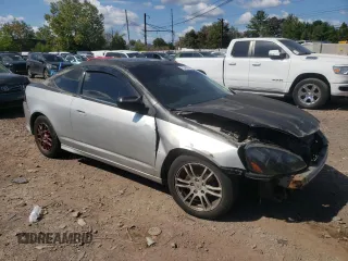 2005 Acura RSX with VIN JH4DC54885S018438, listed as a Copart auction lot 72343014 with Not Provided miles and Salvage Title. Bid and sale history available at carsss.com. Image 4.