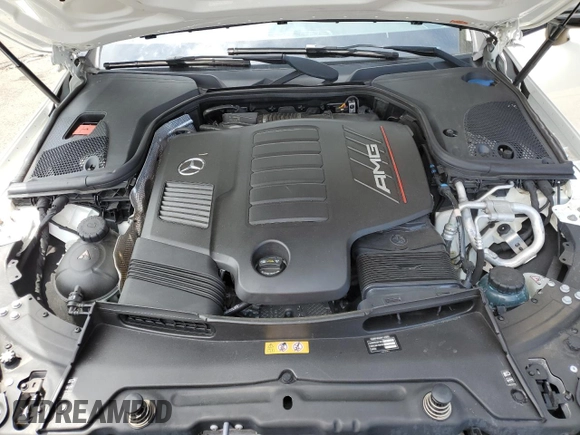2021 Mercedes-Benz AMG GT 43 with VIN W1K7X5KB1MA040583, listed as a Copart auction lot 60470195 with 48,853 mi miles and Salvage title. Bid and sale history available at DreamBid. Image 11.