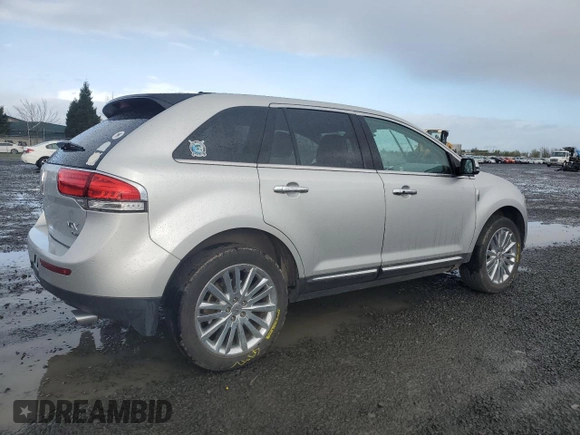 2014 Lincoln MKX with VIN 2LMDJ8JK2EBL05602, listed as a Copart auction lot 50762875 with 79,052 mi miles and Salvage Title. Bid and sale history available at DreamBid. Image 3.