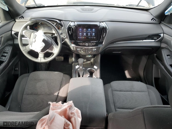 2023 Chevrolet Traverse LT Cloth with VIN 1GNERGKW8PJ326548, listed as a Copart auction lot 42641565 with 6,872 mi miles and Salvage Title. Bid and sale history available at carsss.com. Image 8.