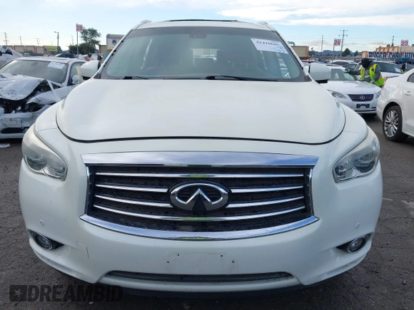 2015 Infiniti QX60 with VIN 5N1AL0MN4FC530895, listed as a IAAI auction lot 41410685 with 89,927 mi miles. Bid and sale history available at carsss.com. Image 12.