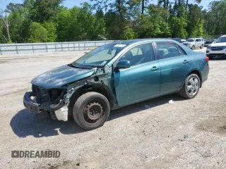 2009 Toyota Corolla with VIN 1NXBU40E29Z118164, listed as a Copart auction lot 52091785 with 117,486 mi miles and Salvage Title. Bid and sale history available at carsss.com. Image 1.