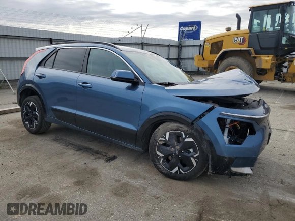 2024 Kia Niro Wind with VIN KNDCR3L19R5081041, listed as a Copart auction lot 49882385 with 7,803 mi miles and Salvage Title. Bid and sale history available at DreamBid. Image 4.