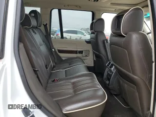 2012 Land Rover Range Rover SC with VIN SALMF1E43CA377866, listed as a Copart auction lot 46449725 with 179,514 mi miles and Salvage title. Bid and sale history available at DreamBid. Image 11.