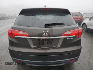 2014 Acura RDX with VIN 5J8TB3H31EL006193, listed as a Copart auction lot 86289554 with 124,270 mi miles and Salvage Title. Bid and sale history available at carsss.com. Image 6.