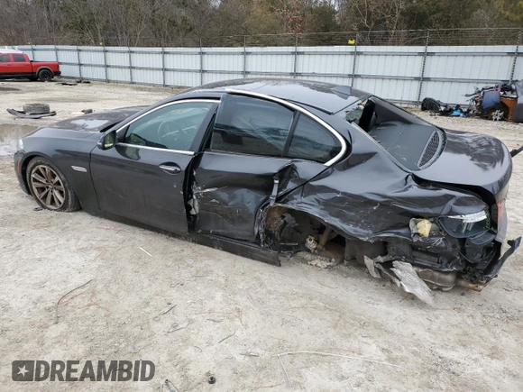 2016 BMW 5 Series 528i xDrive with VIN WBA5A7C58GG144462, listed as a Copart auction lot 45710815 with 119,416 mi miles and Salvage Title. Bid and sale history available at carsss.com. Image 2.
