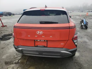 2024 Hyundai Kona Limited with VIN KM8HE3A34RU049881, listed as a Copart auction lot 84243934 with 4,929 mi miles and Clean Title. Bid and sale history available at DreamBid. Image 6.