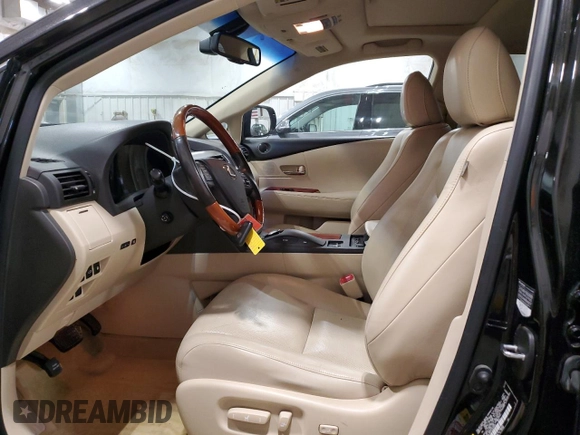 2012 Lexus RX 450h with VIN JTJBC1BA7C2435423, listed as a Copart auction lot 58962795 with 116,091 mi miles and Clean title. Bid and sale history available at DreamBid. Image 7.