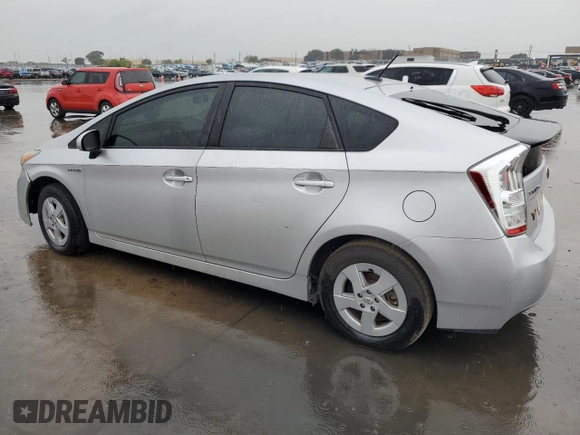 2011 Toyota Prius I with VIN JTDKN3DU3B5313879, listed as a Copart auction lot 70037954 with 134,917 mi miles and Salvage Title. Bid and sale history available at carsss.com. Image 2.