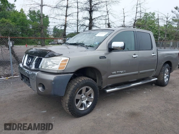 2006 Nissan Titan XE z VIN 1N6BA07A46N505410, wystawiony jako IAAI lot #42345334 z przebiegiem 267 891 mil mil oraz . Historia ofert i sprzedaży dostępna na DreamBid. Obrazek 2.