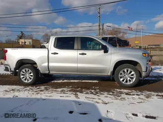 2021 Chevrolet Silverado 1500 Custom with VIN 3GCPYBEK3MG279832, listed as a IAAI auction lot 41510526 with 47,967 mi miles. Bid and sale history available at carsss.com. Image 13.