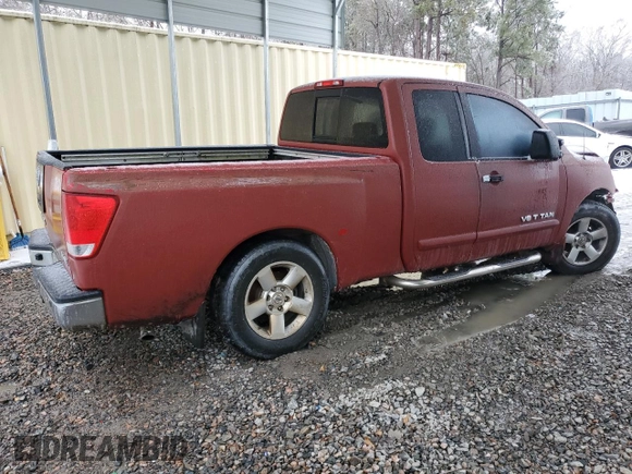 2007 Nissan Titan SE with VIN 1N6BA06AX7N212467, listed as a Copart auction lot 87719695 with 301,822 mi miles and Salvage title. Bid and sale history available at DreamBid. Image 3.
