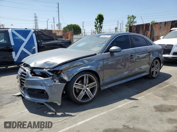 2016 Audi A3 z VIN WAUG7GFF3G1058197, wystawiony jako Copart lot #57542724 z przebiegiem 86 684 mil mil oraz Szkoda całkowita • Salvage title. Historia ofert i sprzedaży dostępna na DreamBid. Obrazek 1.