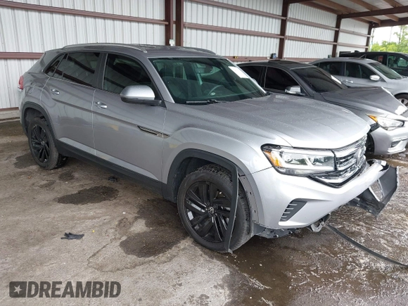 2023 Volkswagen Atlas SE z VIN 1V2HE2CA0PC222291, wystawiony jako IAAI lot #42431536 z przebiegiem 23 114 mil mil oraz . Historia ofert i sprzedaży dostępna na DreamBid. Obrazek 1.