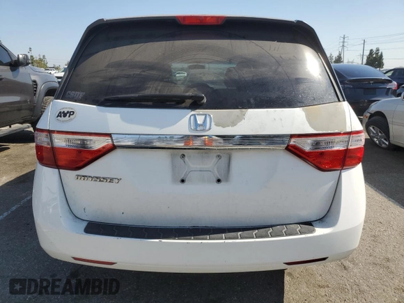 2011 Honda Odyssey LX with VIN 5FNRL5H27BB054711, listed as a Copart auction lot 54792615 with 156,675 mi miles and Clean title. Bid and sale history available at DreamBid. Image 6.