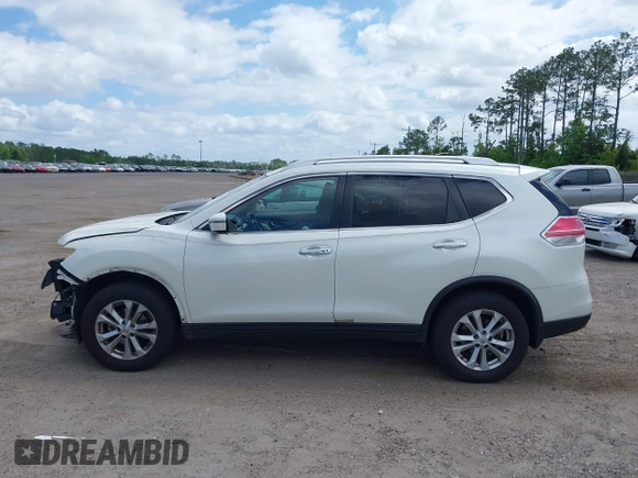 2016 Nissan Rogue S with VIN KNMAT2MT9GP724430, listed as a IAAI auction lot 42148813 with 80,564 mi miles and . Bid and sale history available at DreamBid. Image 14.