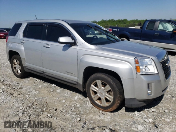 2014 GMC Terrain SLE z VIN 2GKALMEK3E6240076, wystawiony jako Copart lot #52228405 z przebiegiem 160 136 mil mil oraz Czysty tytuł • Clean title. Historia ofert i sprzedaży dostępna na DreamBid. Obrazek 4.