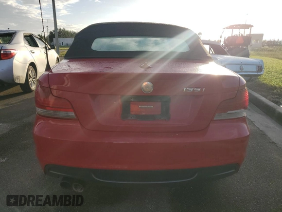 2010 BMW 1 Series 135i with VIN WBAUN9C59AVE94927, listed as a Copart auction lot 74030234 with Not Provided miles and Salvage Title. Bid and sale history available at carsss.com. Image 6.