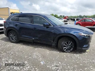 2021 Mazda CX-9 Touring with VIN JM3TCACY7M0511939, listed as a Copart auction lot 56715985 with 44,305 mi miles and Salvage title. Bid and sale history available at DreamBid. Image 4.