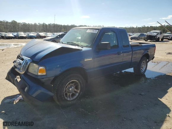 2007 Ford Ranger STX with VIN 1FTYR44E47PA04351, listed as a Copart auction lot 47529675 with 172,145 mi miles and Salvage Title. Bid and sale history available at carsss.com. Image 1.