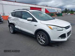 2013 Ford Escape SEL z VIN 1FMCU9H99DUC62280, wystawiony jako IAAI lot #42430435 z przebiegiem 112 411 mil mil oraz . Historia ofert i sprzedaży dostępna na DreamBid. Obrazek 1.