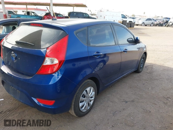 2016 Hyundai Accent SE z VIN KMHCT5AE9GU274940, wystawiony jako IAAI lot #42258957 z przebiegiem 168 935 mil mil oraz . Historia ofert i sprzedaży dostępna na DreamBid. Obrazek 4.