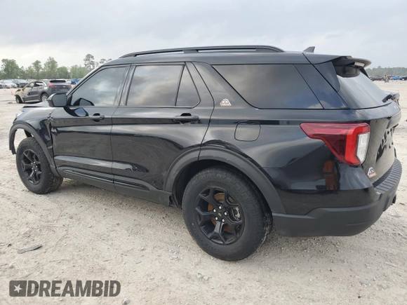 2023 Ford Explorer Timberline with VIN 1FMSK8JH8PGA92543, listed as a Copart auction lot 51931165 with 23,154 mi miles and Salvage Title. Bid and sale history available at carsss.com. Image 2.