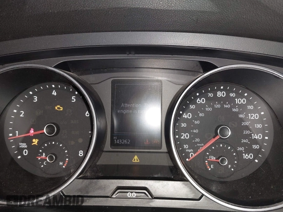2019 Volkswagen Tiguan S z VIN 3VV0B7AX3KM075498, wystawiony jako IAAI lot #41501778 z przebiegiem 143 262 mil mil oraz . Historia ofert i sprzedaży dostępna na DreamBid. Obrazek 7.
