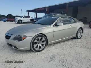 2006 BMW 6 Series 650Ci with VIN WBAEK13406CN72369, listed as a Copart auction lot 47076175 with 97,684 mi miles and Clean Title. Bid and sale history available at carsss.com. Image 1.