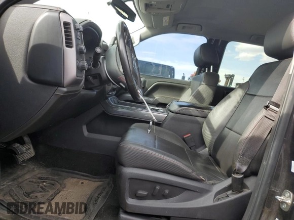 2015 GMC Sierra 1500 SLT with VIN 3GTU2VEJ5FG382105, listed as a Copart auction lot 52386795 with 115,270 mi miles and Salvage Title. Bid and sale history available at DreamBid. Image 7.