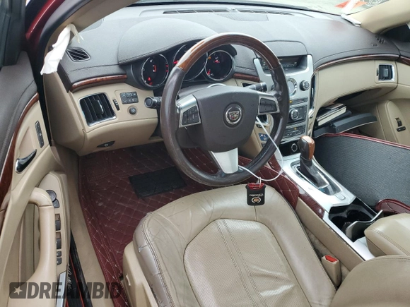 2008 Cadillac CTS RWD w/1SB with VIN 1G6DV57V980166047, listed as a Copart auction lot 45793705 with 157,281 mi miles and Salvage Title. Bid and sale history available at carsss.com. Image 8.