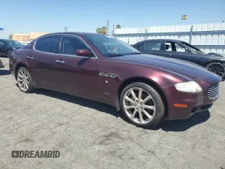 2006 Maserati Quattroporte z VIN ZAMCE39A460022373, wystawiony jako Copart lot #56416065 z przebiegiem 94 251 mil mil oraz Tytuł czysty. Historia ofert i sprzedaży dostępna na DreamBid. Obrazek 4.