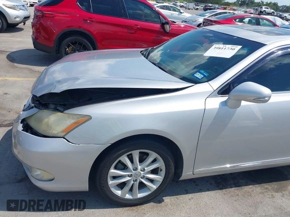 2011 Lexus ES with VIN JTHBK1EG9B2456504, listed as a IAAI auction lot 39811730 with 306,785 mi miles. Bid and sale history available at carsss.com. Image 19.