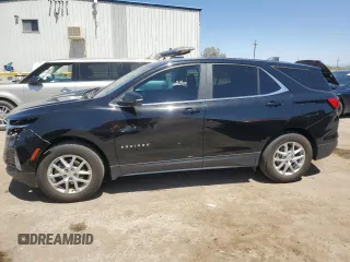 2023 Chevrolet Equinox LT z VIN 3GNAXKEG6PL273532, wystawiony jako Copart lot #57557705 z przebiegiem 36 354 mil mil oraz Szkoda całkowita • Salvage title. Historia ofert i sprzedaży dostępna na DreamBid. Obrazek 1.