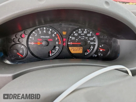 2008 Nissan Frontier SE with VIN 1N6AD07U58C417963, listed as a Copart auction lot 63128965 with 166,470 mi miles and Salvage title. Bid and sale history available at DreamBid. Image 9.
