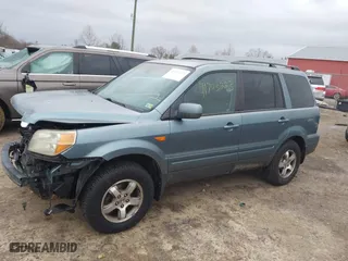 2006 Honda Pilot EX-L with RES with VIN 2HKYF18646H555514, listed as a IAAI auction lot 41703223 with 292,487 mi miles. Bid and sale history available at carsss.com. Image 15.