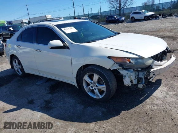 2010 Acura TSX with VIN JH4CU2F67AC018020, listed as a IAAI auction lot 41847113 with 1 mi miles. Bid and sale history available at carsss.com. Image 1.