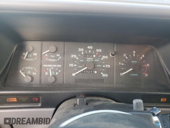 1994 Ford Explorer z VIN 1FMCU22X9RUD89035, wystawiony jako Copart lot #45743325 z przebiegiem 223 237 mil mil oraz Czysty tytuł • Clean title. Historia ofert i sprzedaży dostępna na DreamBid. Obrazek 9.