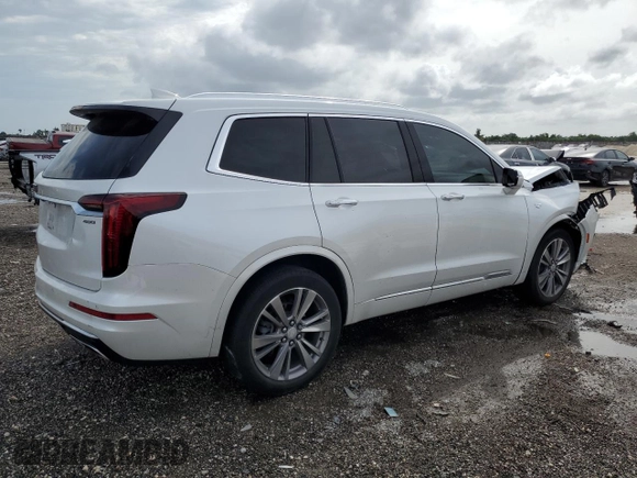 2021 Cadillac XT6 Premium Luxury z VIN 1GYKPCRS3MZ230783, wystawiony jako Copart lot #73181104 z przebiegiem 62 078 mil mil oraz Nie do naprawy • Non repairable. Historia ofert i sprzedaży dostępna na DreamBid. Obrazek 3.