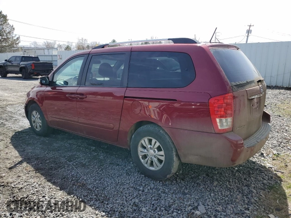 2012 Kia Sedona LX with VIN KNDMG4C74C6435232, listed as a Copart auction lot 51941995 with 210,698 mi miles and Clean Title. Bid and sale history available at carsss.com. Image 2.
