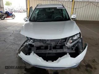 2016 Nissan Rogue SV with VIN KNMAT2MT9GP715596, listed as a Copart auction lot 50808625 with 0 mi miles and Salvage Title. Bid and sale history available at carsss.com. Image 5.